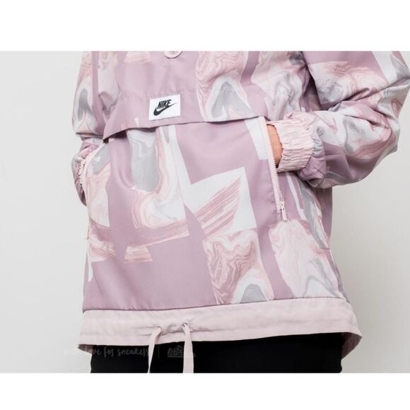 Nike Sportswear Windbreaker Marble All Over Print Jacket, Size Small - Picture 5 of 11
